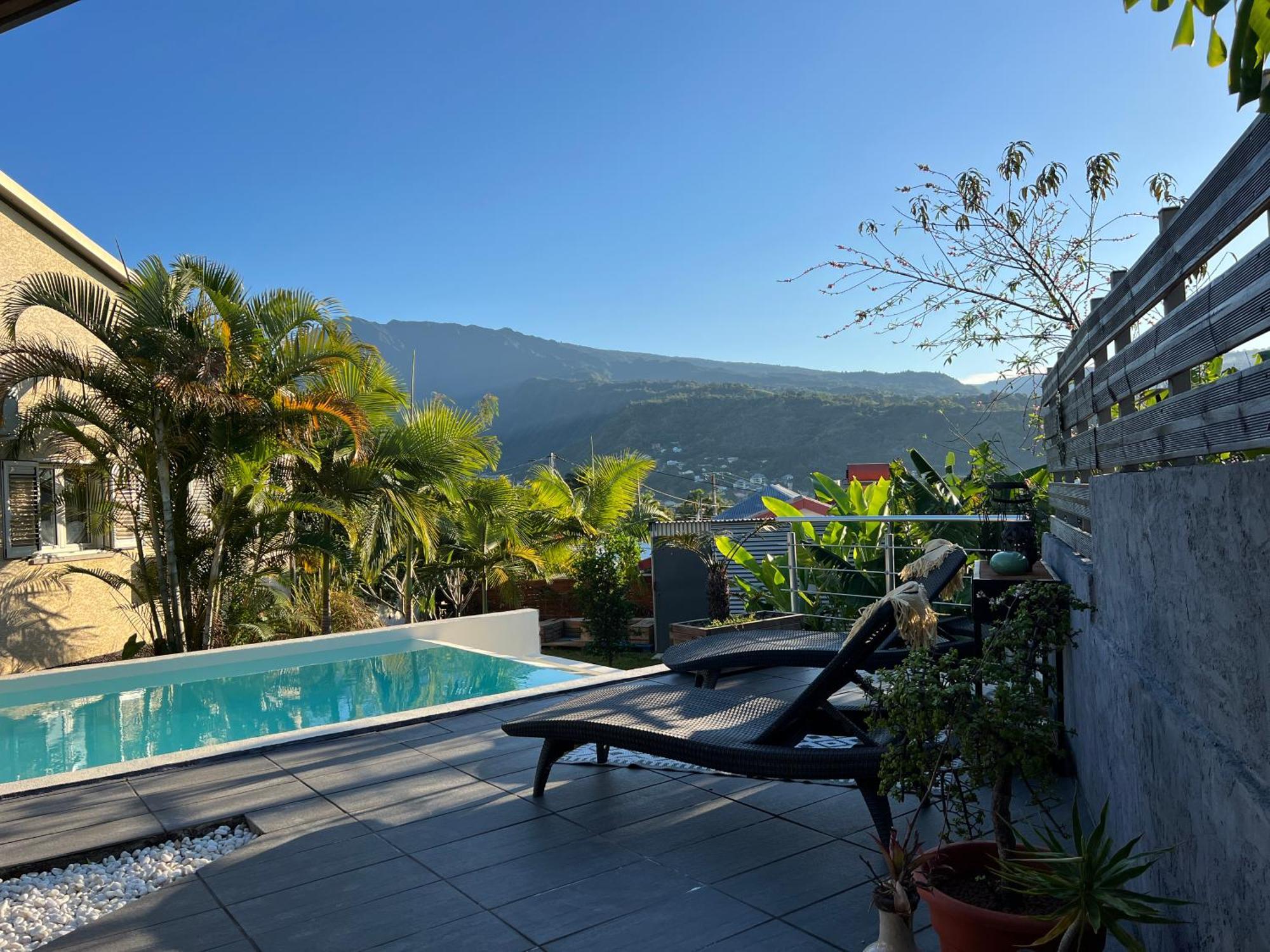Villa Ti Moon, Entre Deux, Piscine Extérieur photo
