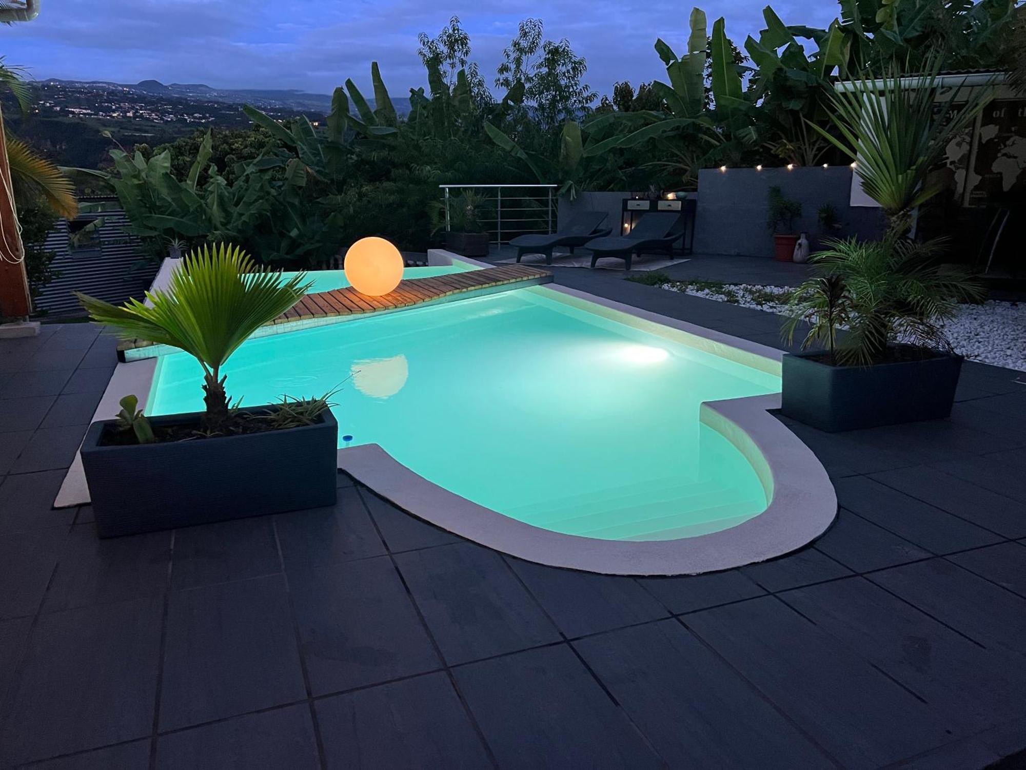 Villa Ti Moon, Entre Deux, Piscine Extérieur photo